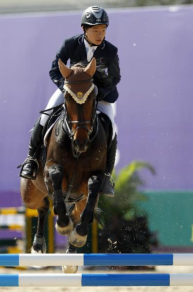 感受中國力量中國馬術(shù)亮相世界賽場