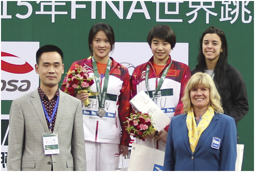 楊健超穩(wěn)發(fā)揮震撼全場(chǎng) 中國(guó)跳水隊(duì)十金收官