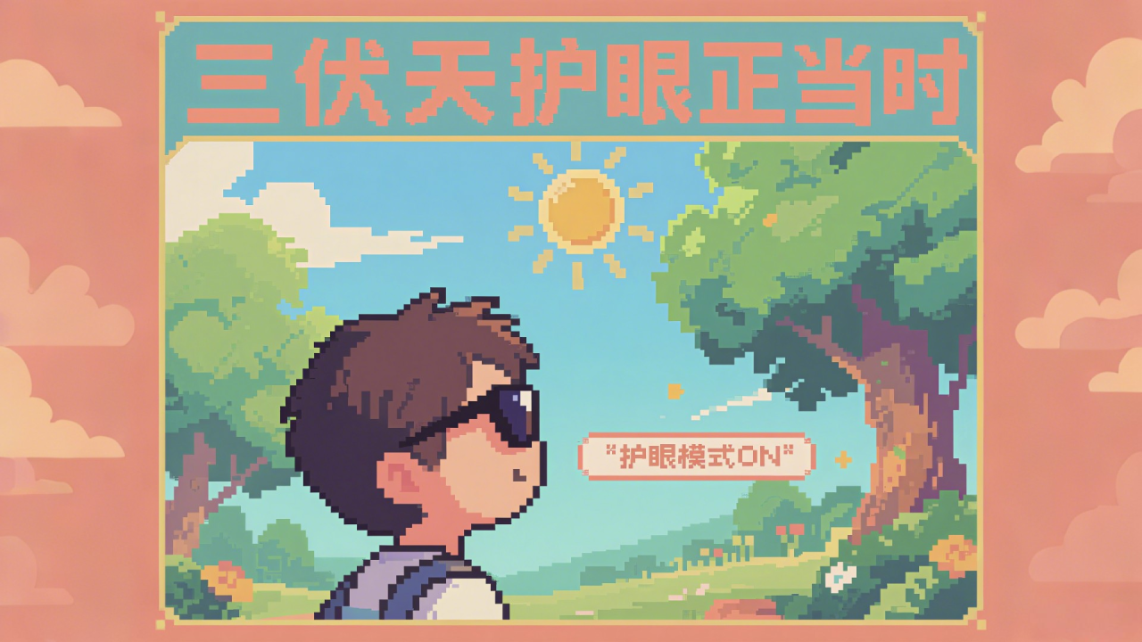 三伏護(hù)眼正當(dāng)時(shí)：濕熱交蒸季，給雙眼一份清涼守護(hù)